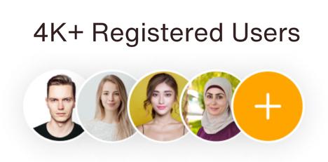 Registered Tutors with profile pictures